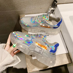 [Reflective] and Transparent Sneakers